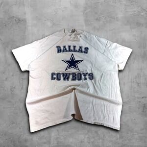 90s Oversized White NFL Dallas Cowboys Streetwear Tee